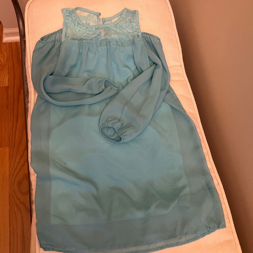 Sea Green formal girl dressy dress